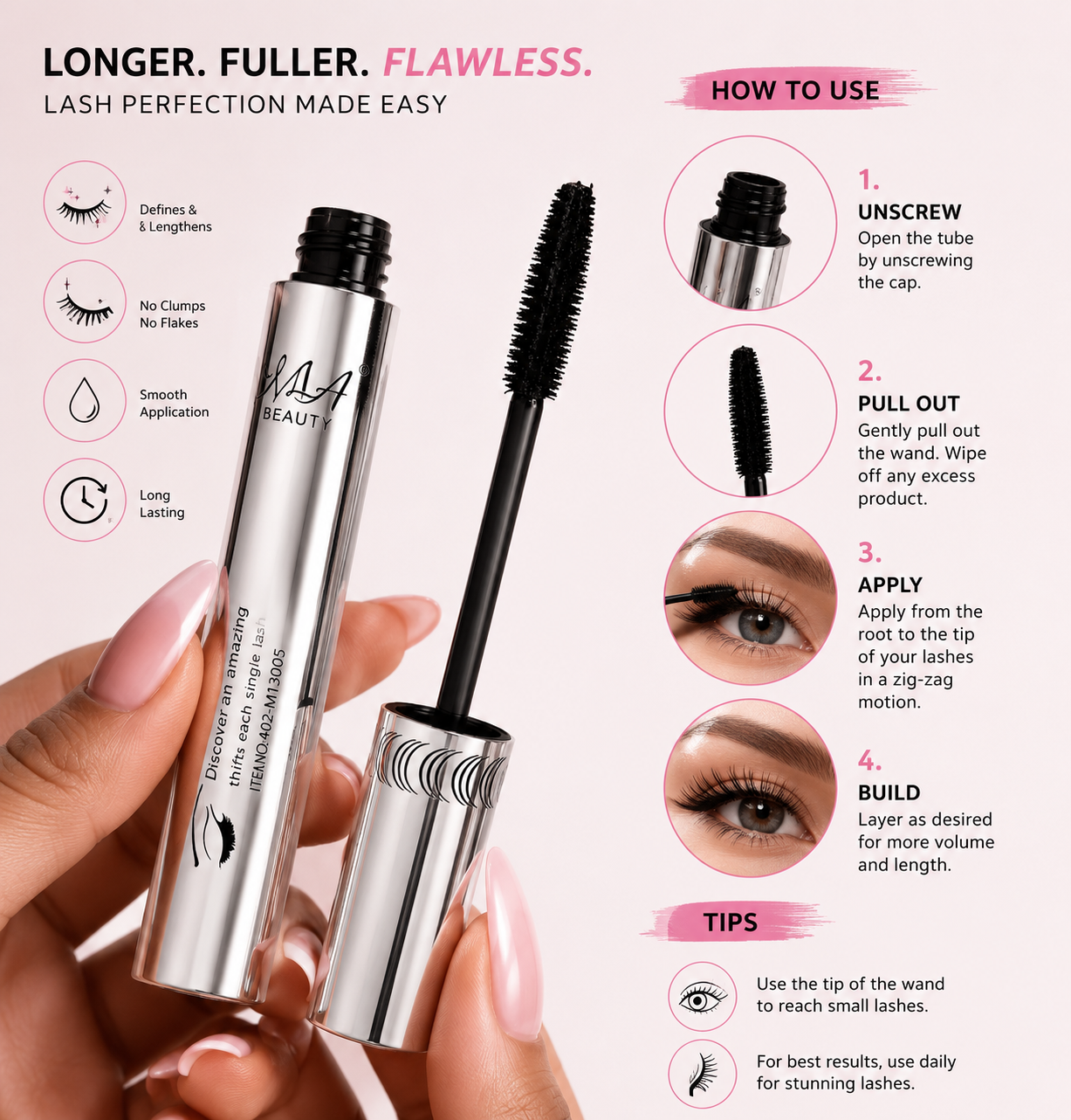 Long-Circular Eyelash Extension